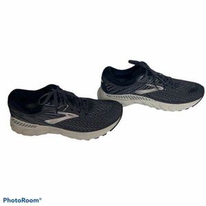 Brooks Women's Adrenaline GTS 19 Black Silver size 11 B 1202841B050 Running Shoe